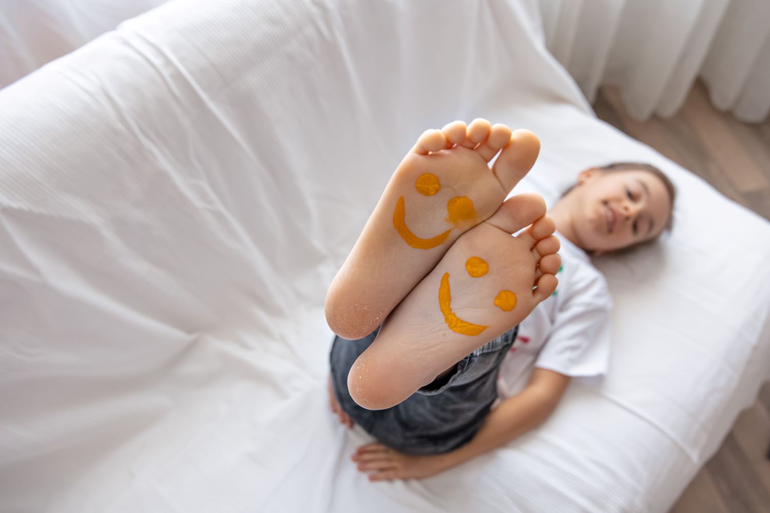 Children's feet