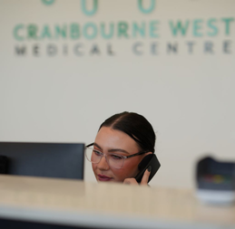 Cranbourne West Medical Centre clinic entrance and lobby
